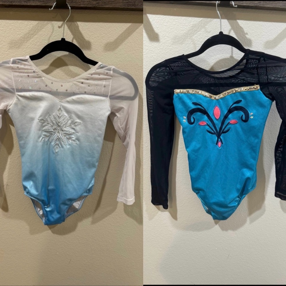 Girls Frozen Leotards